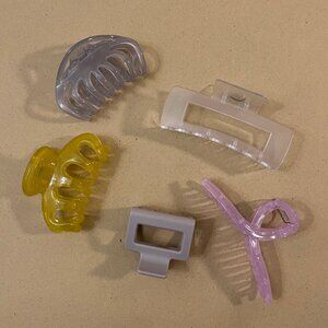 Acrylic Claw Clip Mix Pack